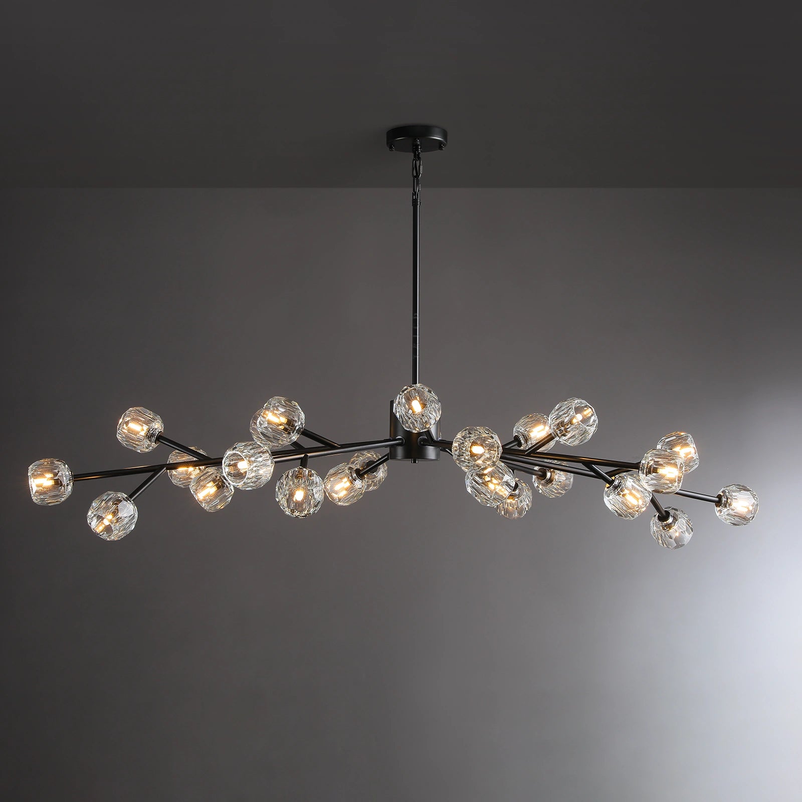 Boule Du Glass Round Chandelier