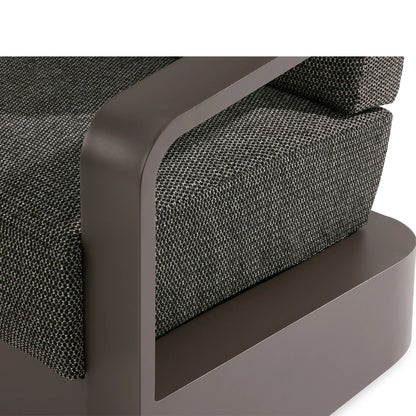 Bonoma Outdoor Aluminum Swivel Chair