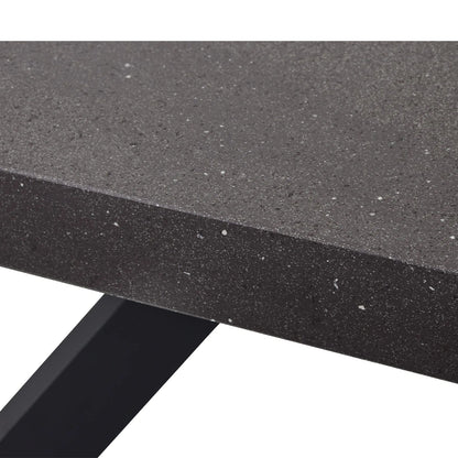 Outdoor Dining Table with Apex Base