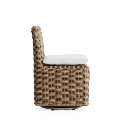Montaul Outdoor Swivel Dining Side Chair