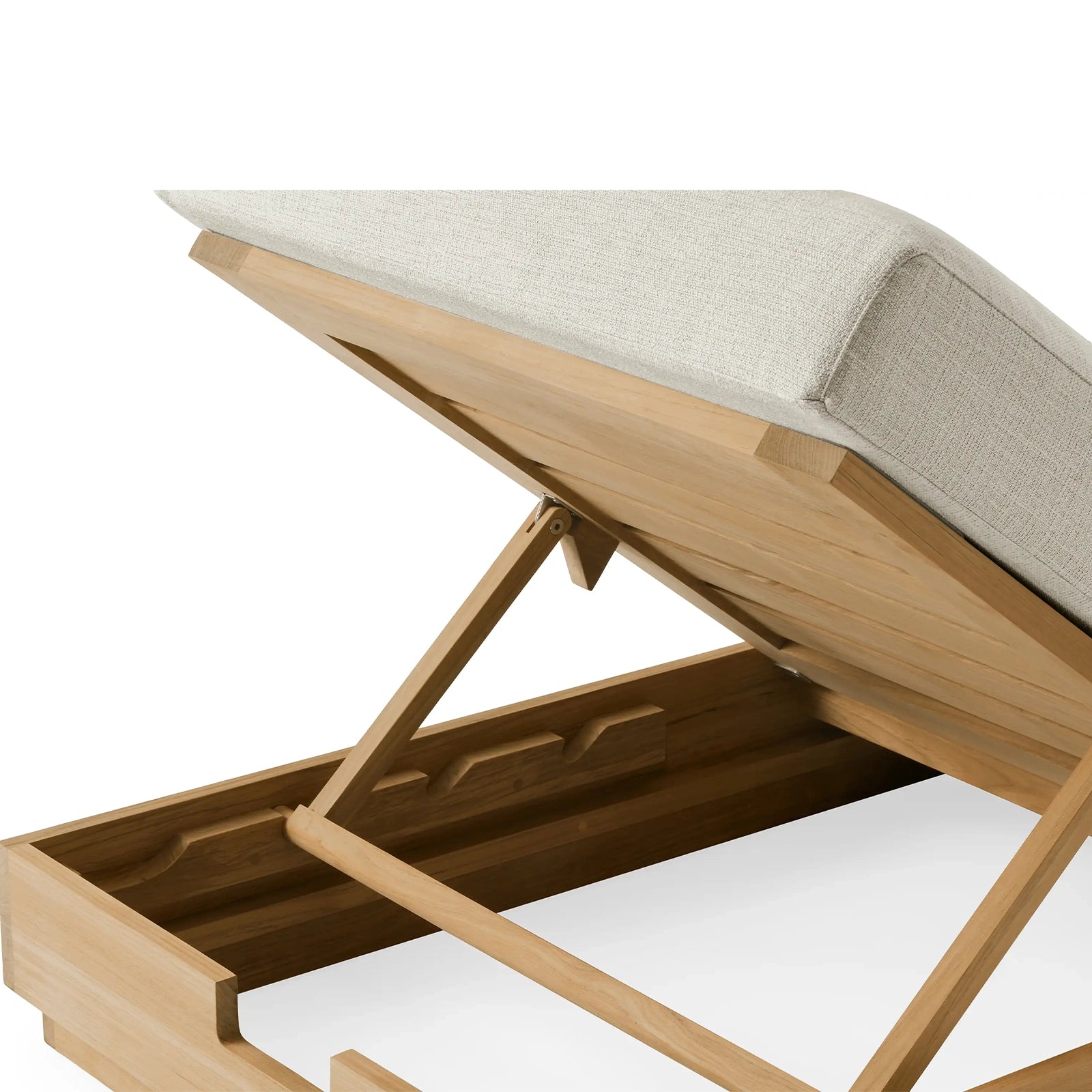Bay Harbour Outdoor Teak Chaise