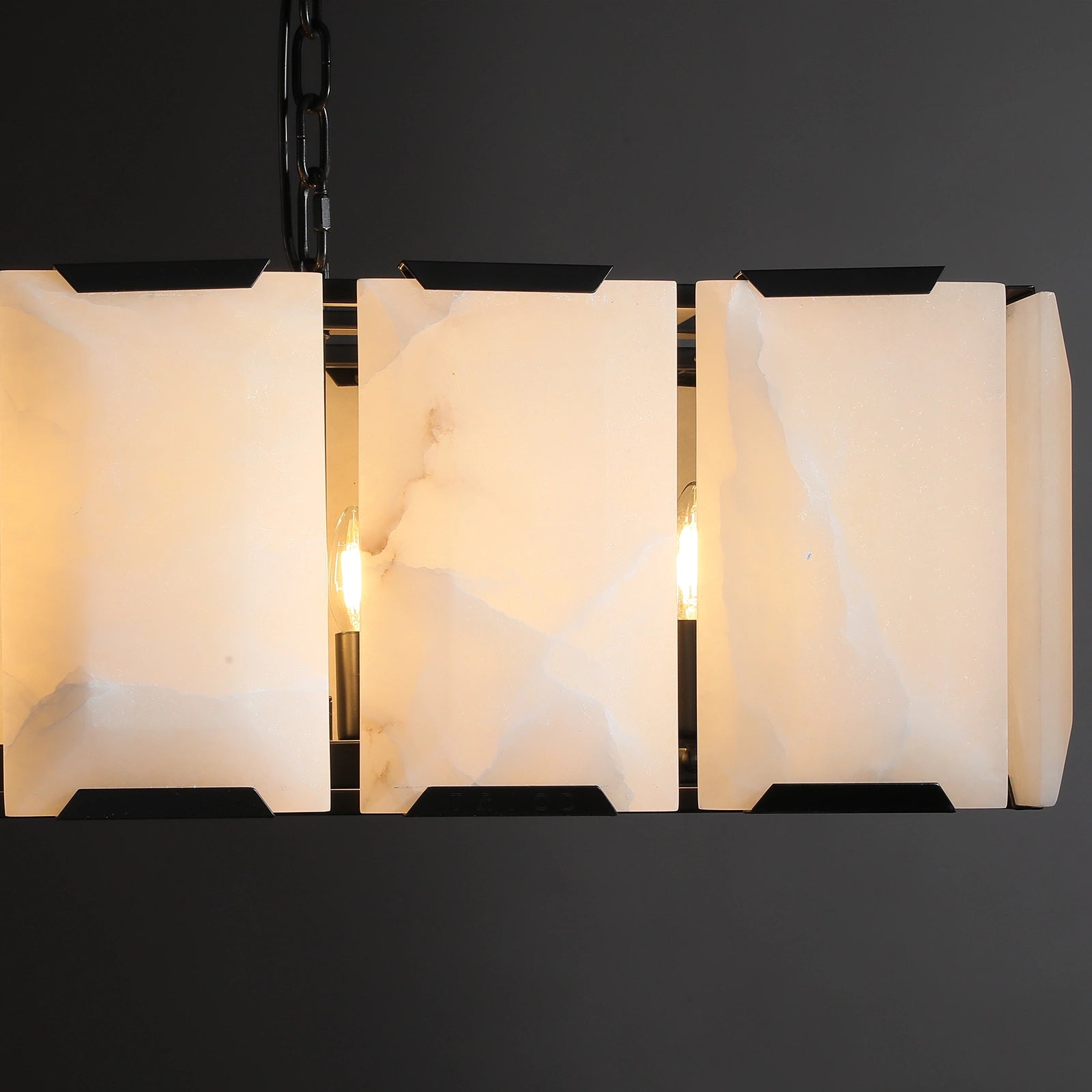 Carlow Calcite Rectangular Chandelier