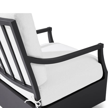 Mantego Outdoor Aluminum Swivel Chair