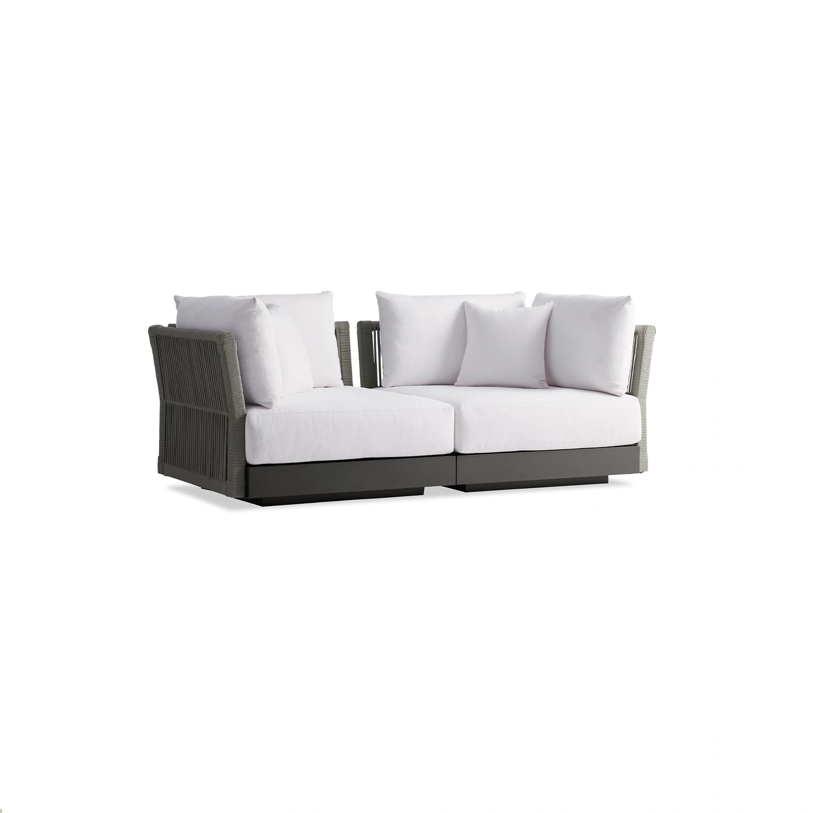 Nacos Outdoor Two-Piece Modular Sofa