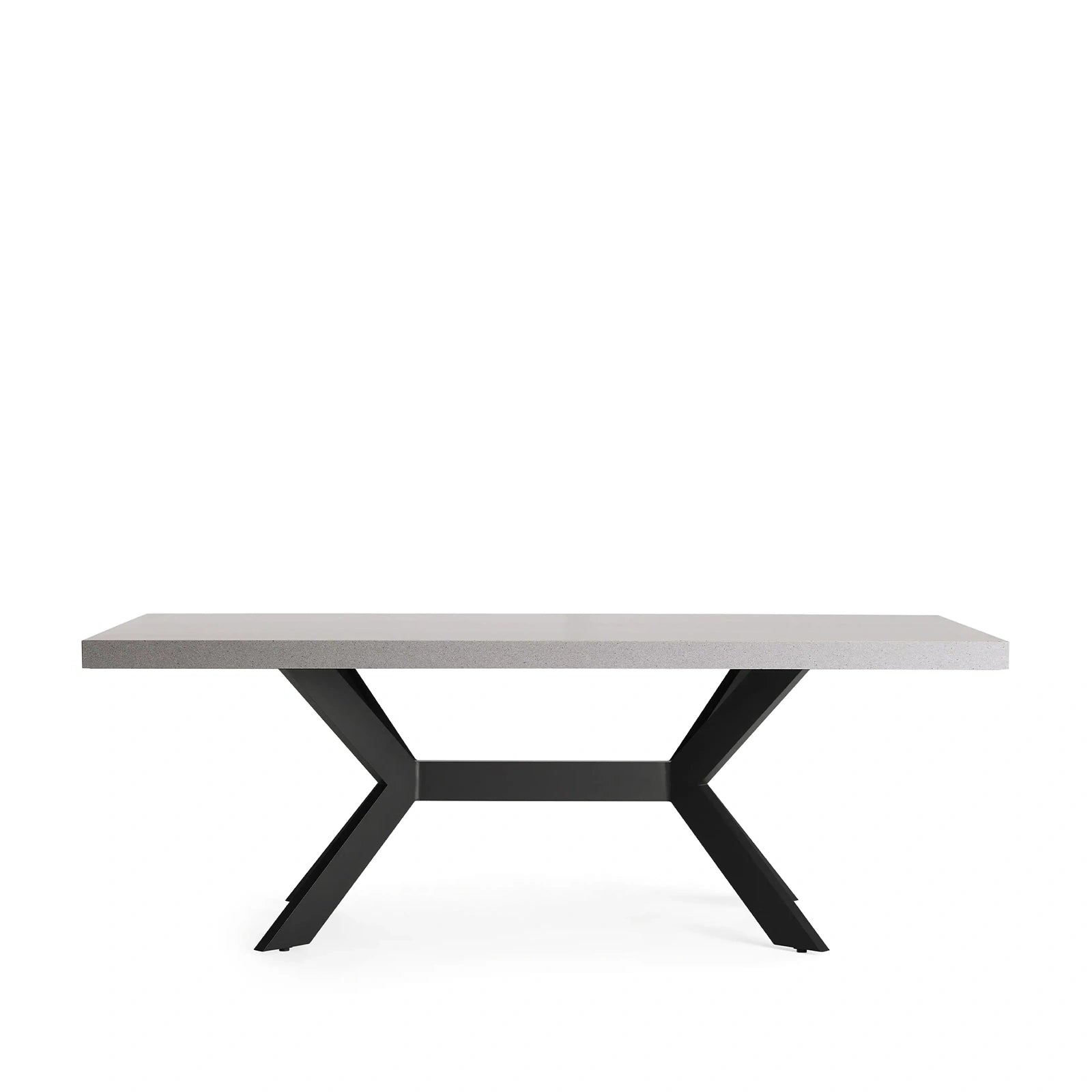 Outdoor Dining Table with Apex Base
