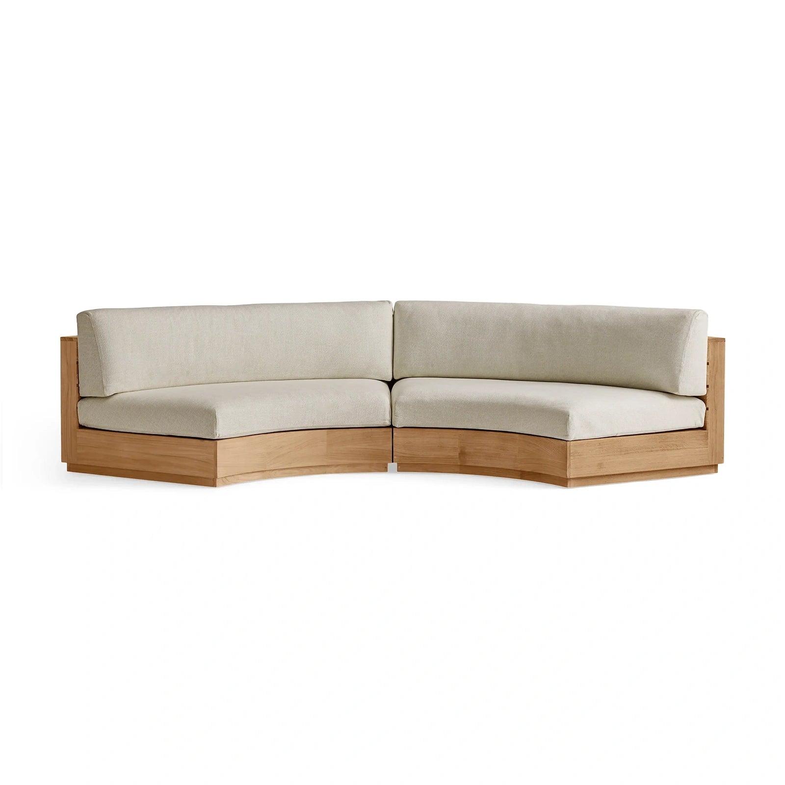 Bay Harbour Outdoor Curved Two-Piece Sectional