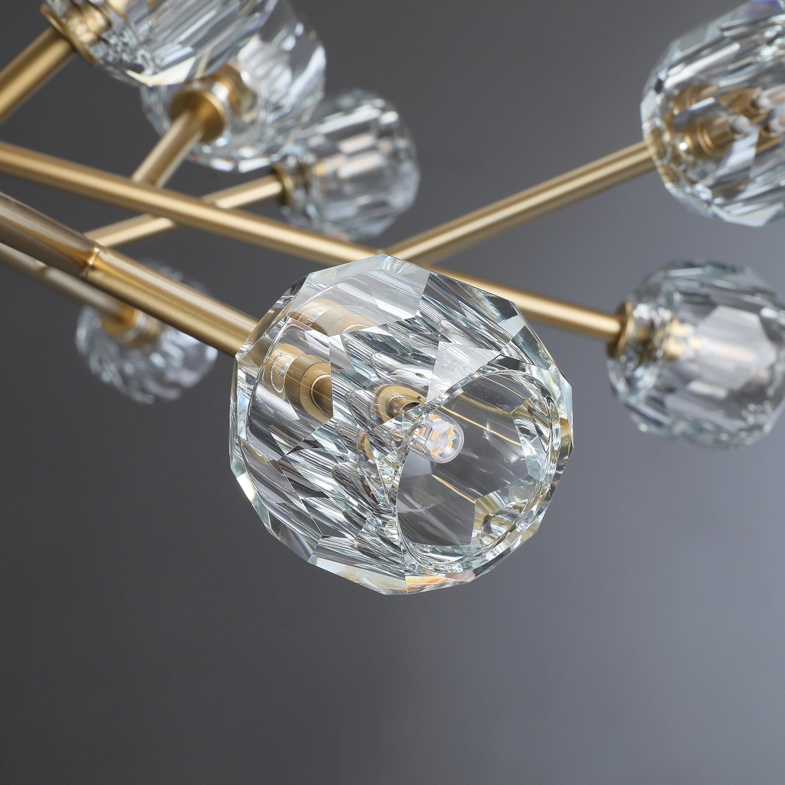 Boule Du Glass Round Chandelier