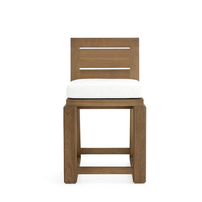 Canion Outdoor Teak Counter Stool