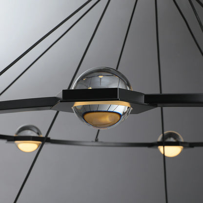 Éclatano 2-Tier Round Chandelier
