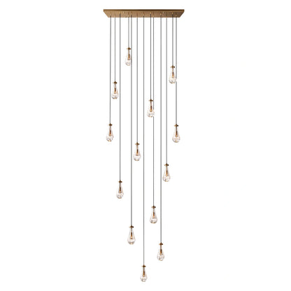 Dewdrop Rectangular Chandelier