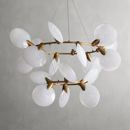Lylor 2-Tiered Halo Chandelier