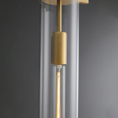 Zephyral Glass Cylinder Pendant