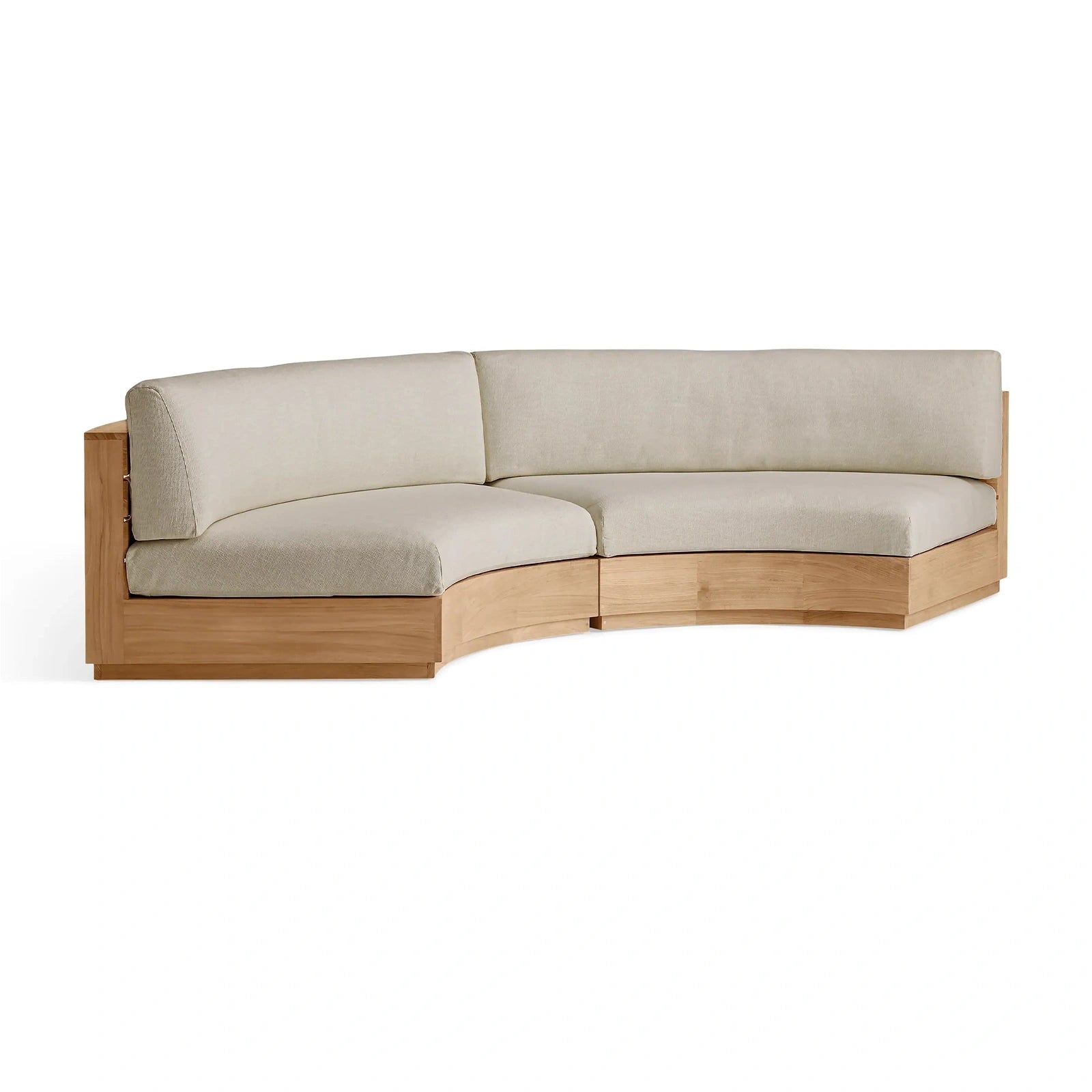 Bay Harbour Outdoor Curved Two-Piece Sectional