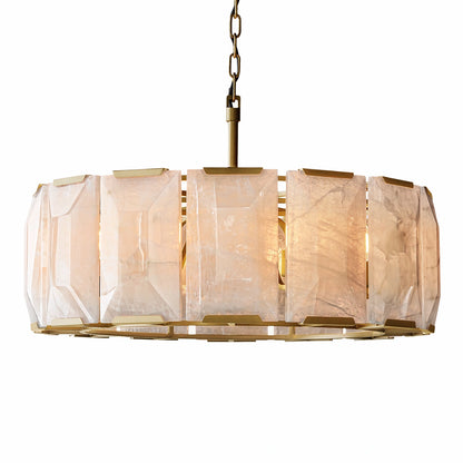 Carlow Calcite Round Chandelier