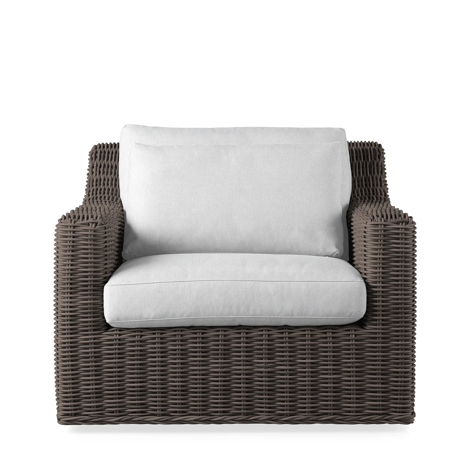 Montaul Outdoor Swivel Chair in Dry Bark