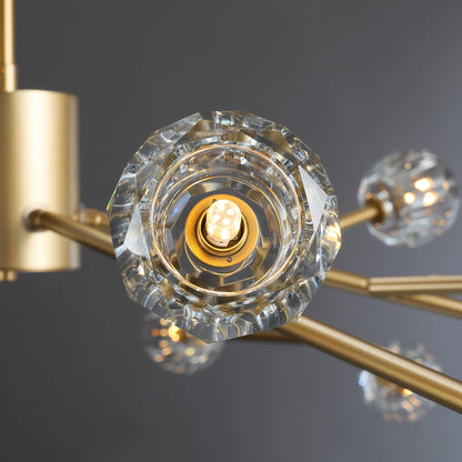 Boule Du Glass Round Chandelier