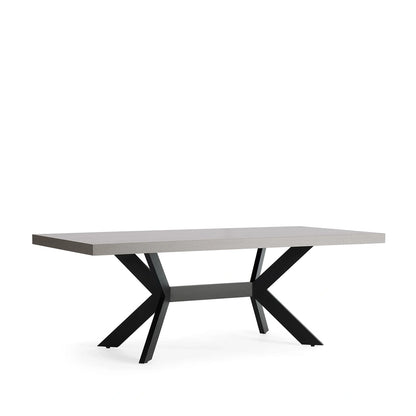 Outdoor Dining Table with Apex Base