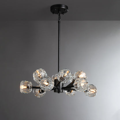 Boule Du Glass Round Chandelier