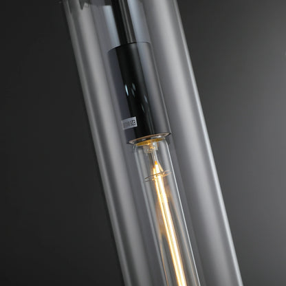 Zephyral Glass Cylinder Pendant