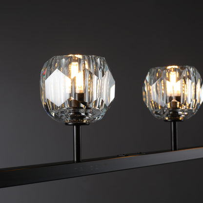 Boule Du Cristal Glass Linear Chandelier