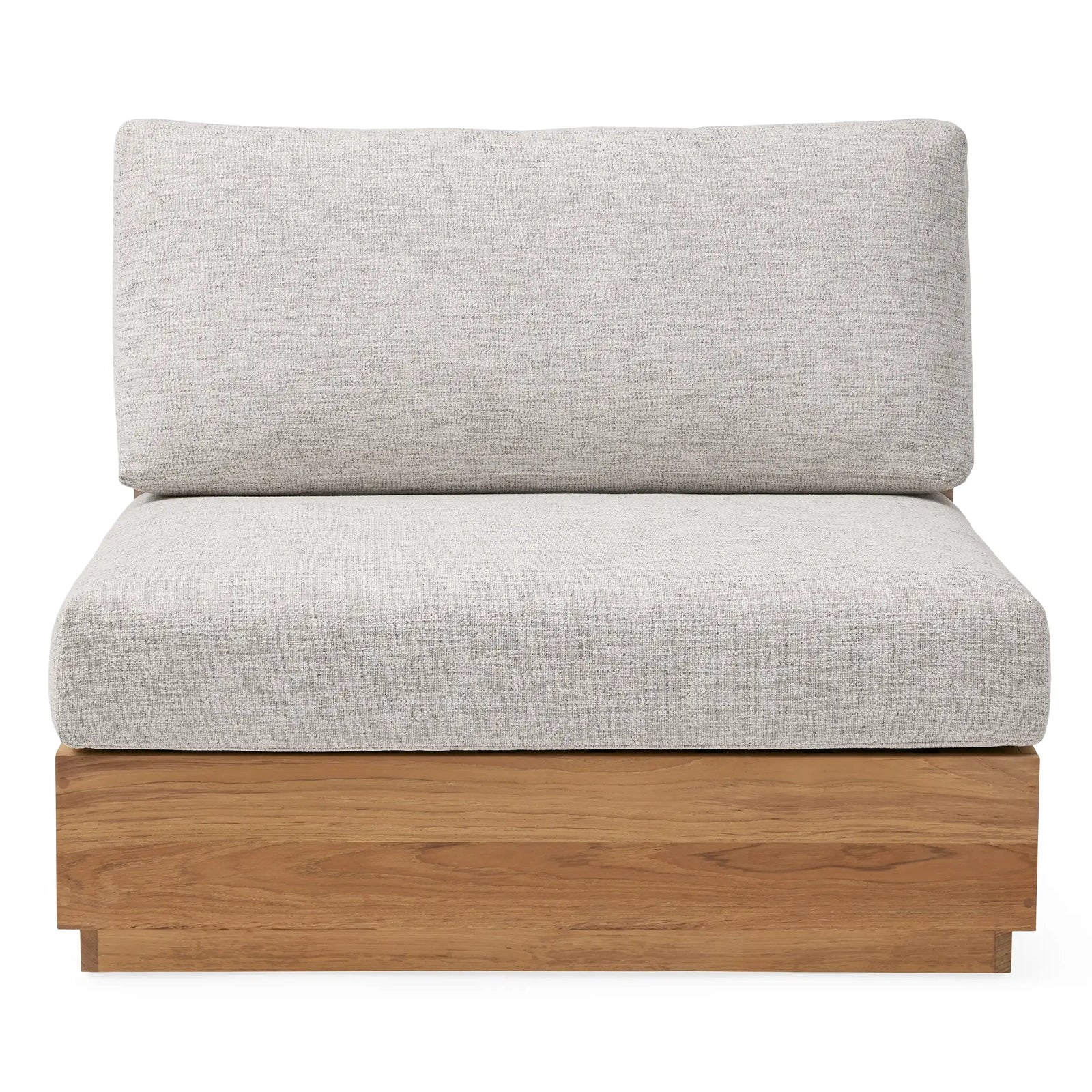 Bay Harbour Outdoor Teak Armless Chair
