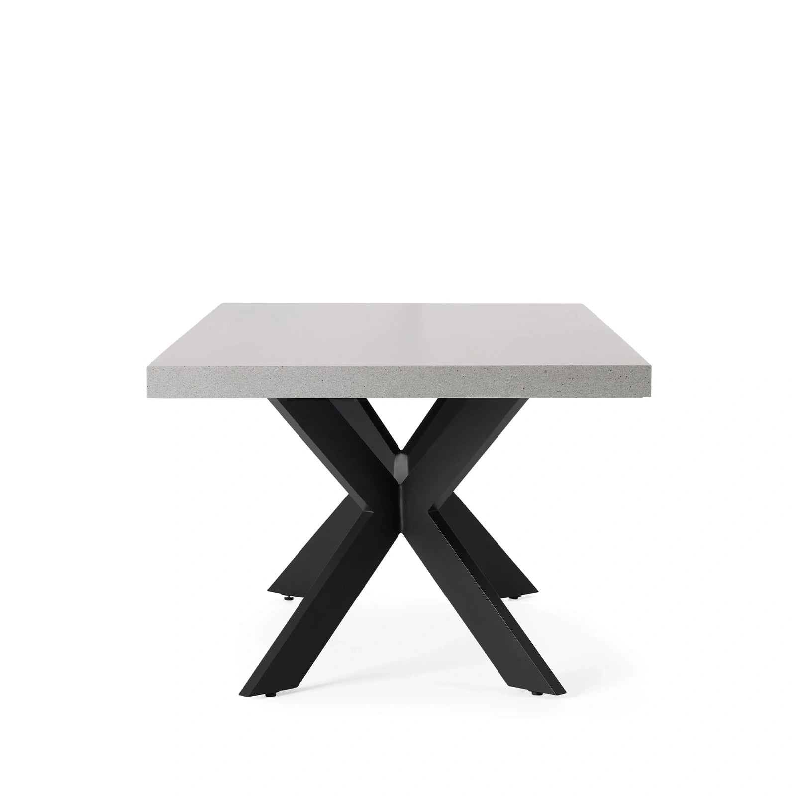 Outdoor Dining Table with Apex Base