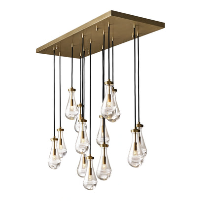 Dewdrop Rectangular Chandelier