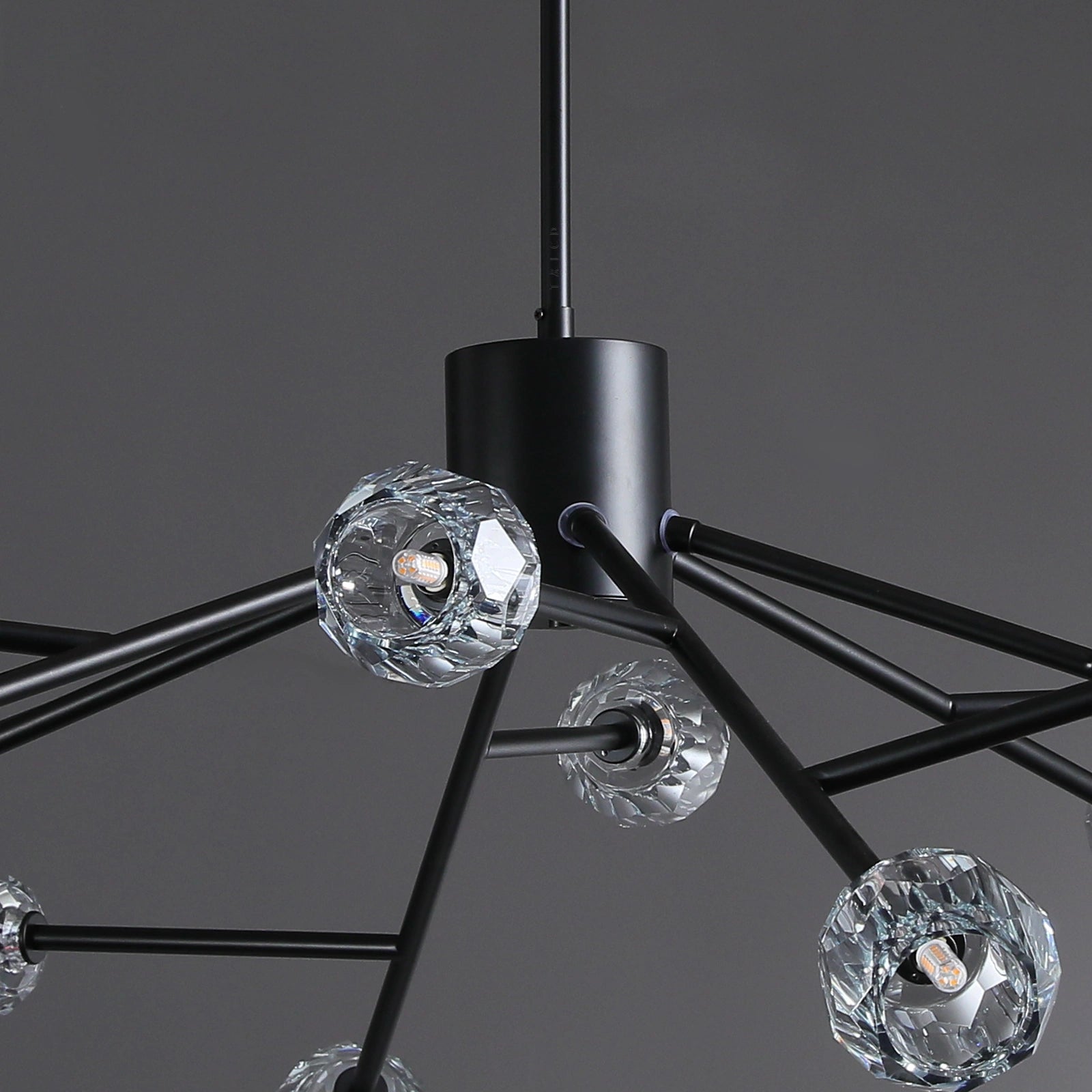 Boule Du Glass Round Chandelier