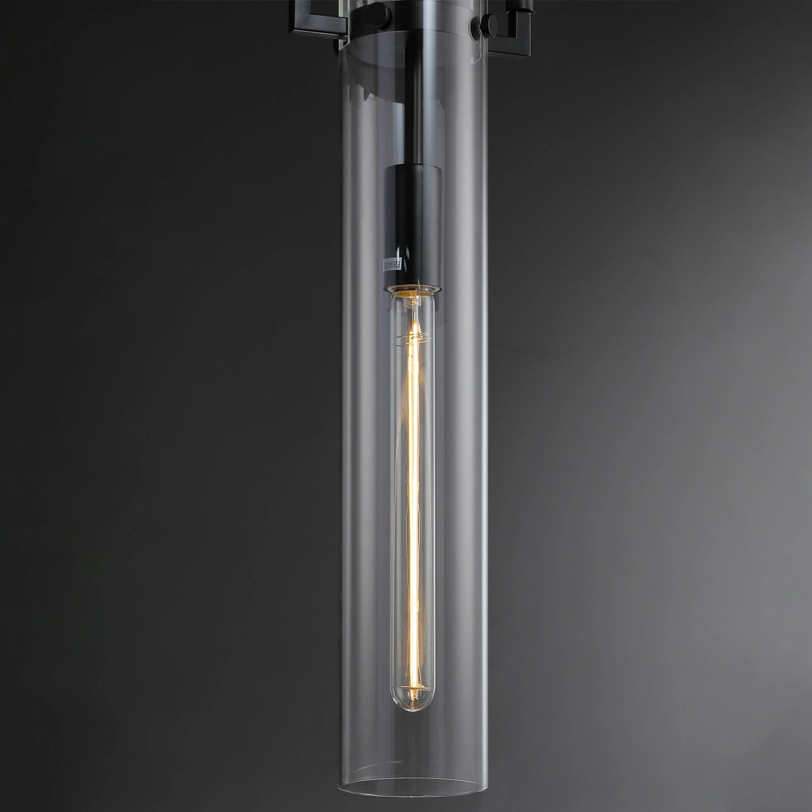 Zephyral Glass Cylinder Pendant