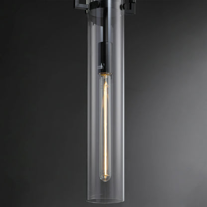 Zephyral Glass Cylinder Pendant
