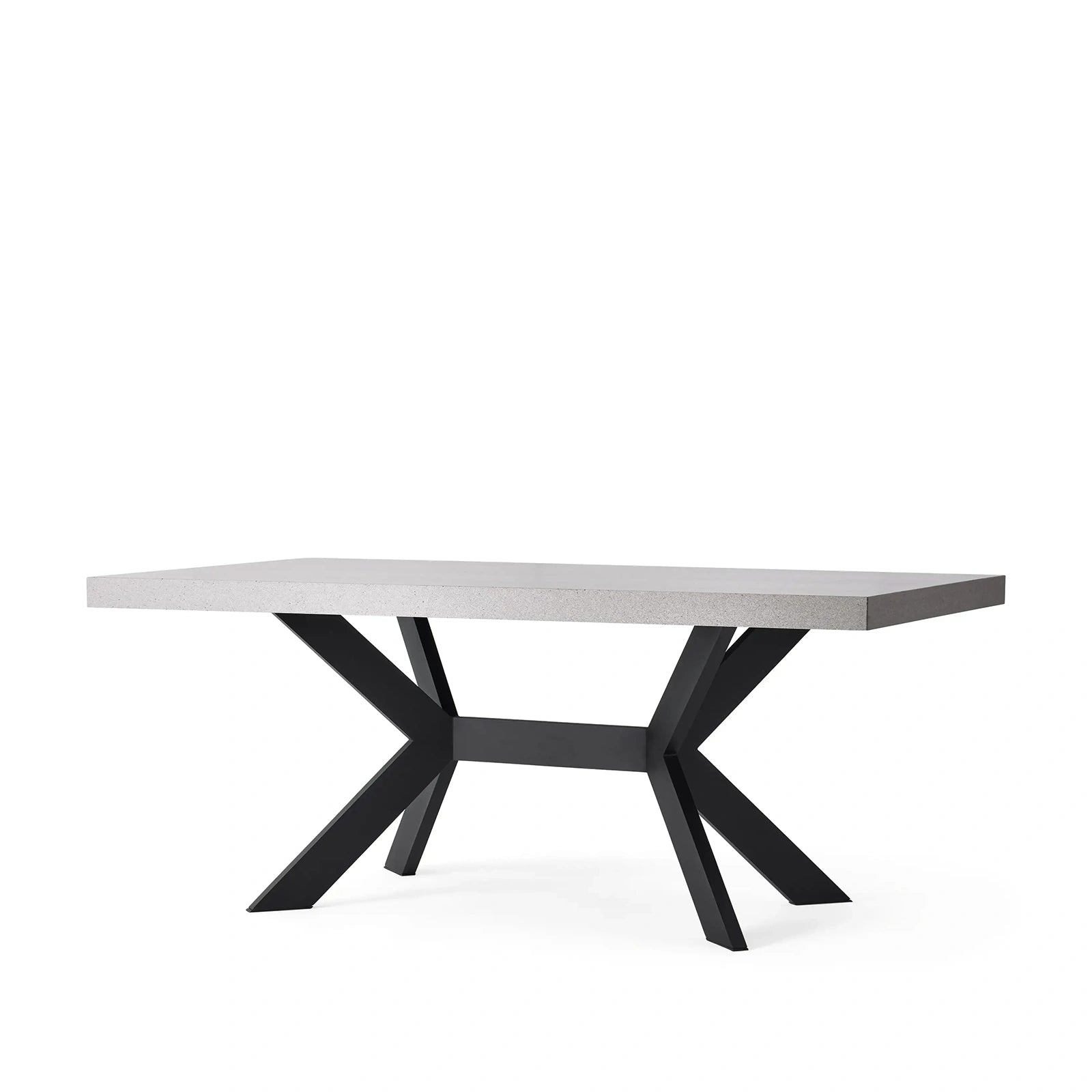 Outdoor Dining Table with Apex Base