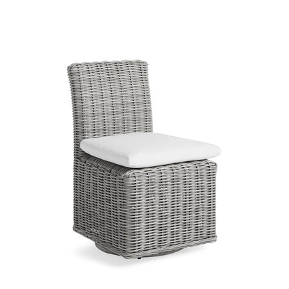 Montaul Outdoor Swivel Dining Side Chair