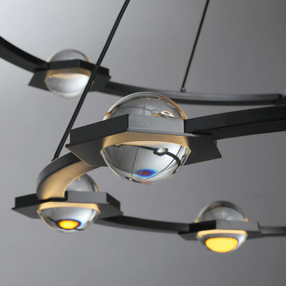 Éclatano 2-Tier Round Chandelier