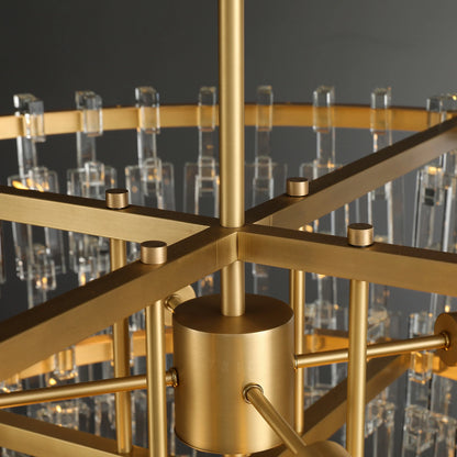 Mirignan Tiered Round Chandelier
