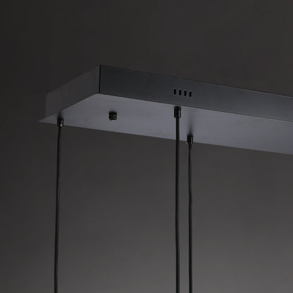 Éclatano Crystal Ball Linear Chandelier