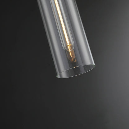 Zephyral Glass Cylinder Pendant