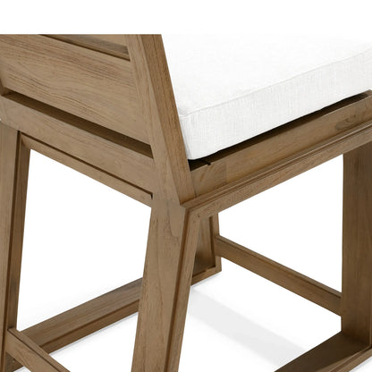 Canion Outdoor Teak Counter Stool
