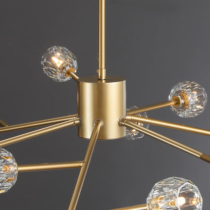 Boule Du Glass Round Chandelier