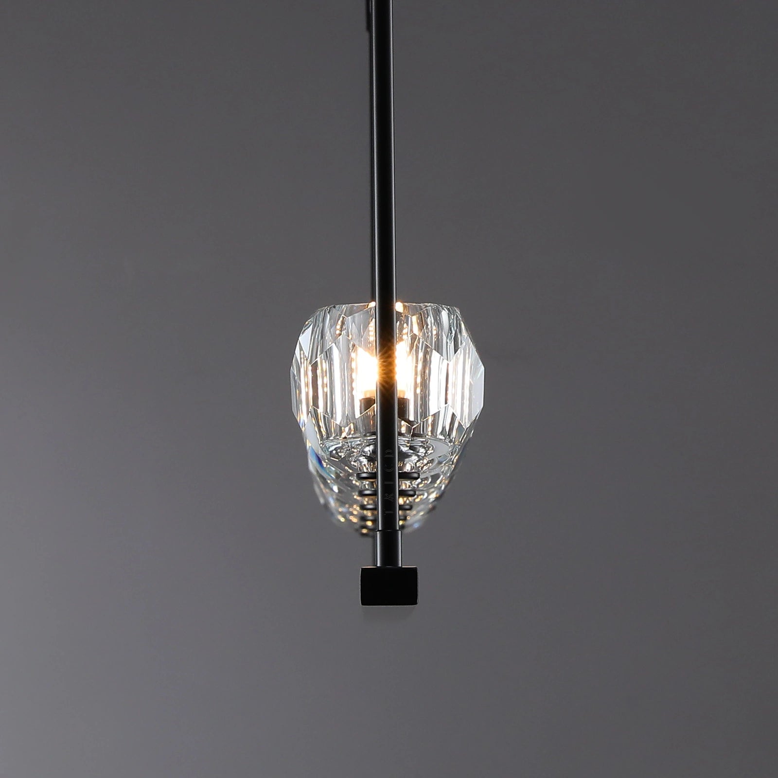 Boule Du Cristal Glass Linear Chandelier
