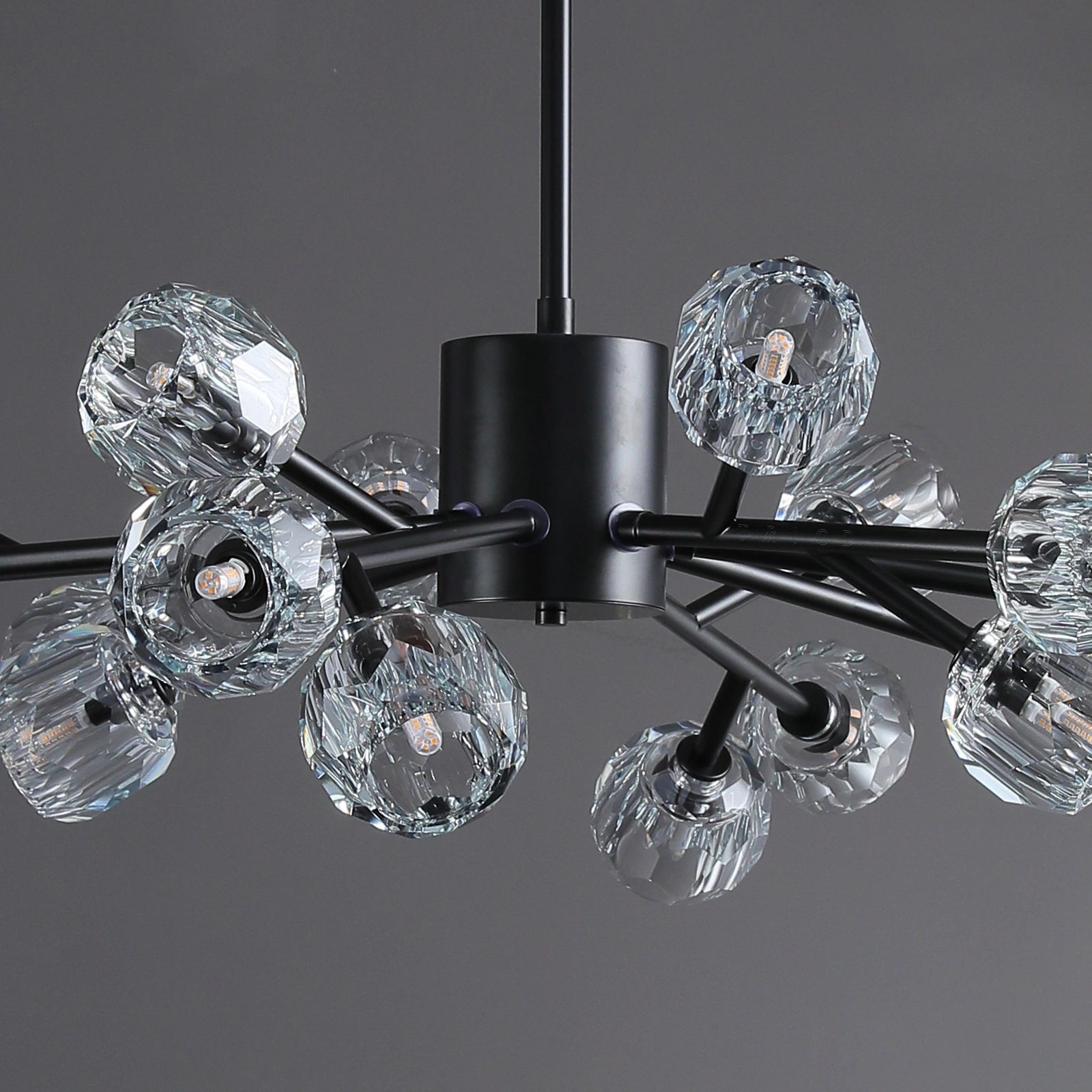 Boule Du Glass Round Chandelier