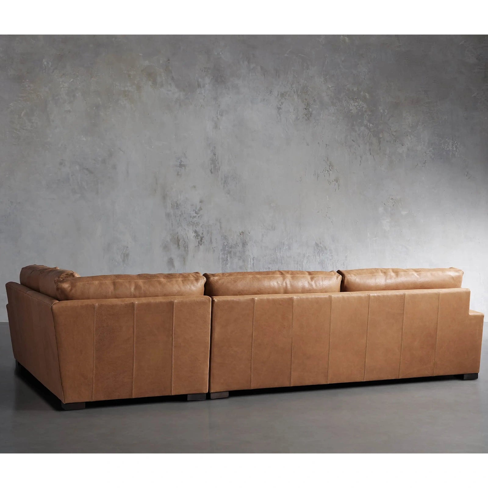 Reamington Leather Two-Piece Sectional
