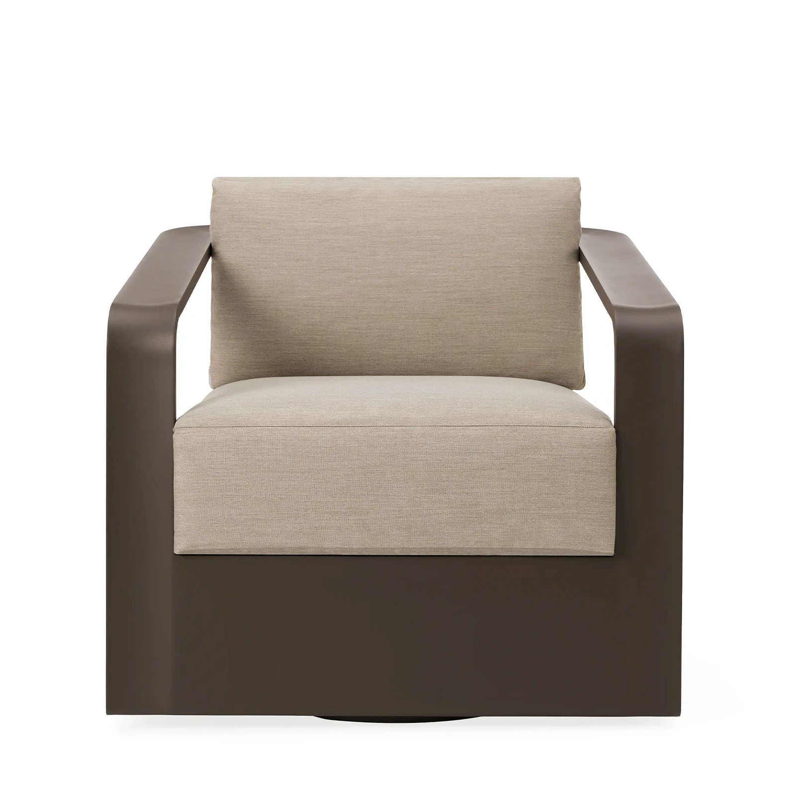 Bonoma Outdoor Aluminum Swivel Chair