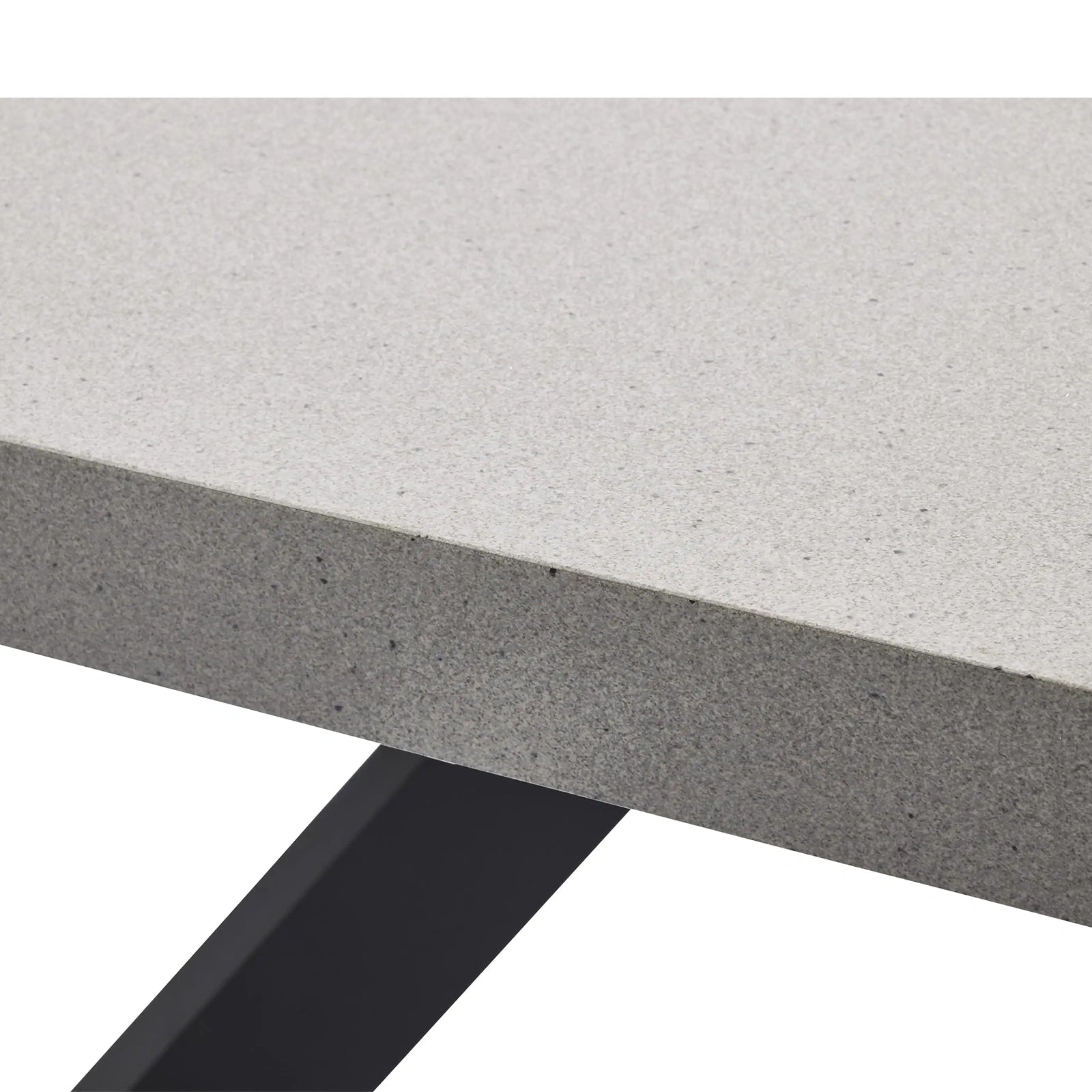 Outdoor Dining Table with Apex Base