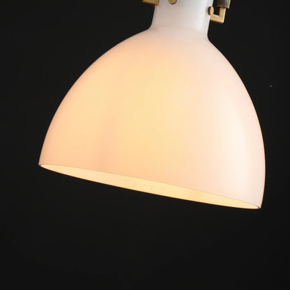Zephyral Milk Glass Cloche Pendant