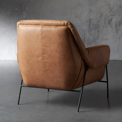 Angles Leather Chair