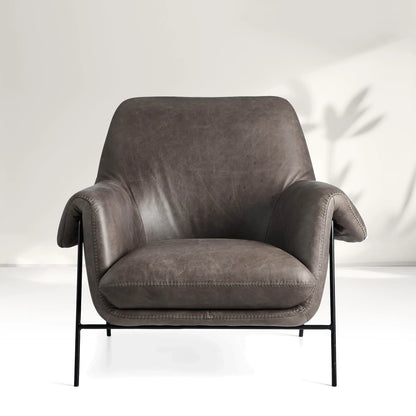 Angles Leather Chair