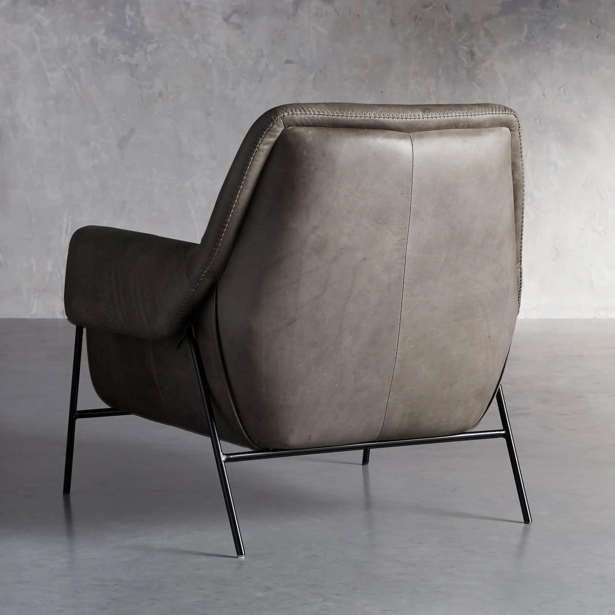 Angles Leather Chair