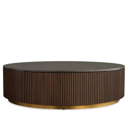 Finnley Round Storage Coffee Table