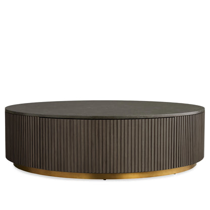 Finnley Round Storage Coffee Table