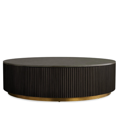 Finnley Round Storage Coffee Table